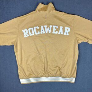 Rocawear Men's Tan and Cream Sweatshirt